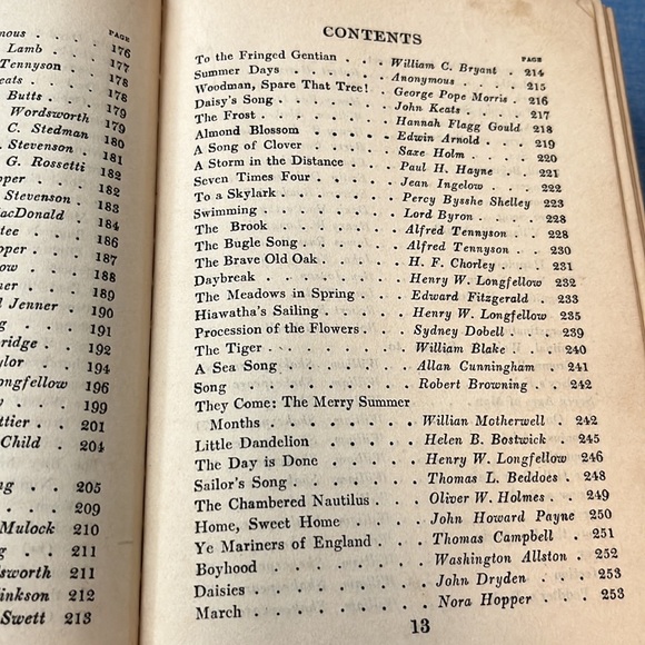 Vintage 1918 Junior Classics Young Folks Shelf Of Books Poems Guide And Indexes - Picture 13 of 16